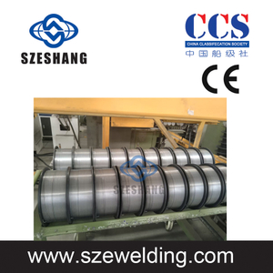 Filo animato E71T-1 dimensione 1,2 mm FCAW per materiali di saldatura per costruzioni navali