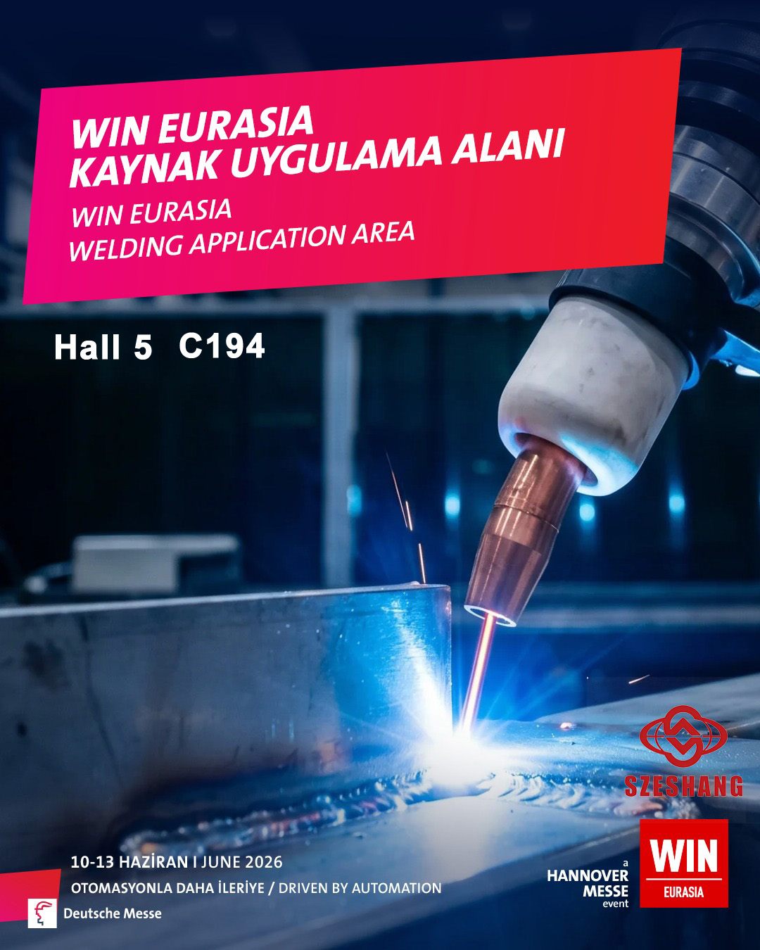 VINCI L’EURASIA 2026 – Yüksek Performanslı Kaynak Sarf Malzemeleri Sizi Bekliyor